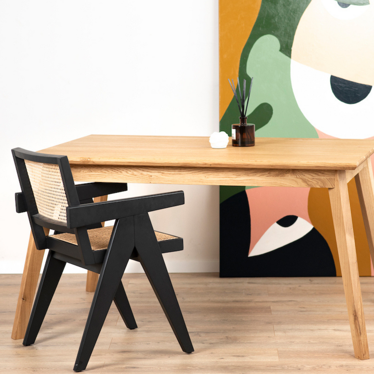 Rothorn Table in Solid Oak