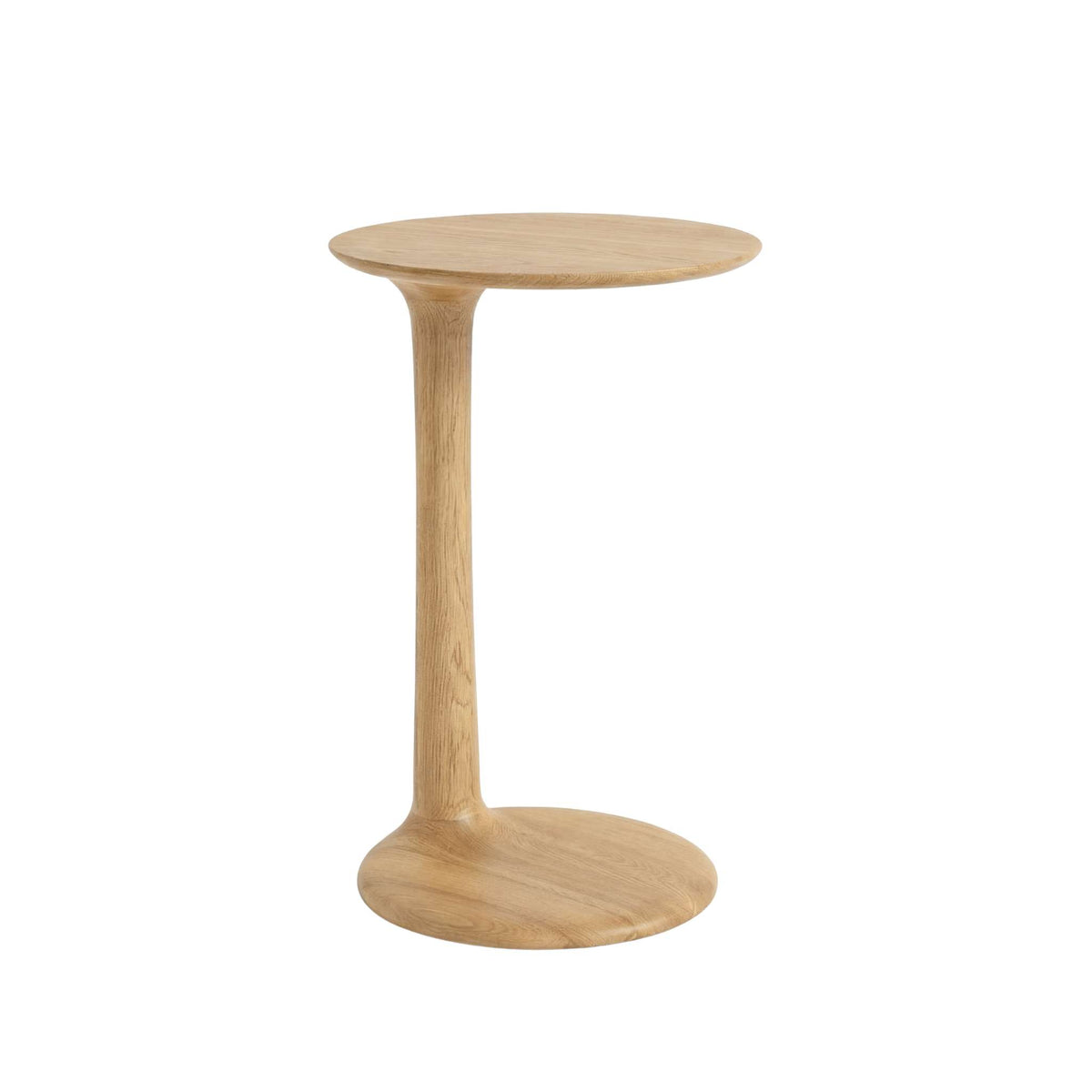 ETAUDORE Albula Side Table in Solid Oak Wood in Natural Finish