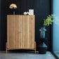 ÉTAUDORÉ Areuse highboard, made to order from solid oak wood