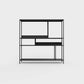 Black ÉTAUDORÉ DESIVA shelving unit made from highest quality powder coated steel