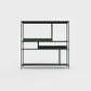 Bottle green ÉTAUDORÉ DESIVA shelving unit made from highest quality powder coated steel