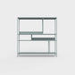 Celadon green ÉTAUDORÉ DESIVA shelving unit made from highest quality powder coated steel