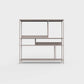 Cold beige ÉTAUDORÉ DESIVA shelving unit made from highest quality powder coated steel