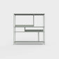 Dark matcha green ÉTAUDORÉ DESIVA shelving unit made from highest quality powder coated steel