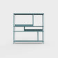 Turquoise blue-green ÉTAUDORÉ DESIVA shelving unit made from highest quality powder coated steel