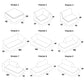 Overview of modules of the ÉTAUDORÉ Saane modular sofa