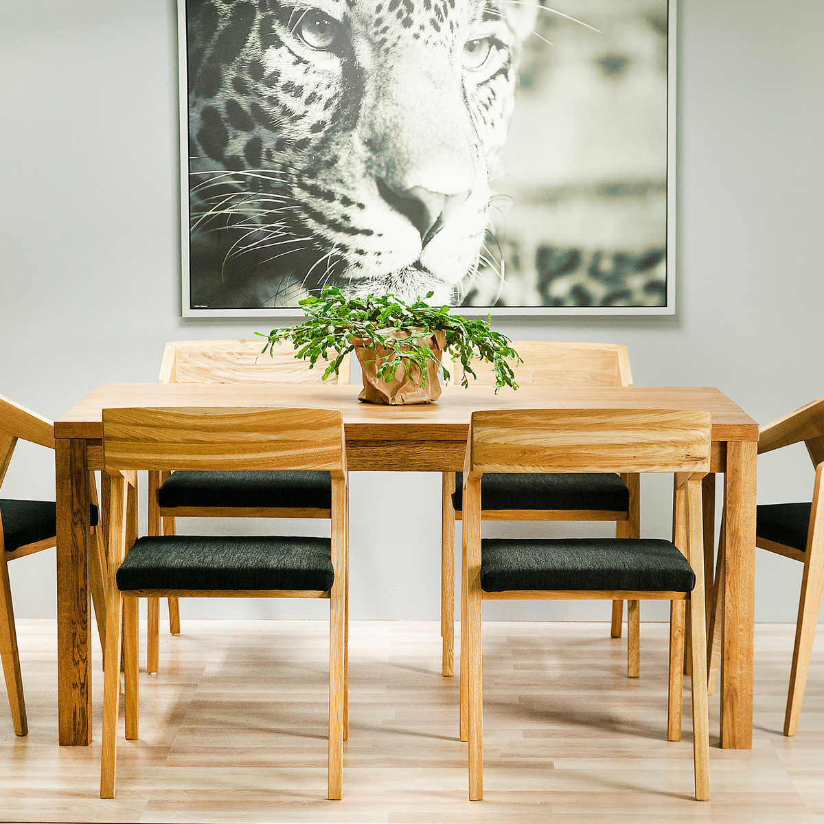 Nadelhorn Table in Solid Oak