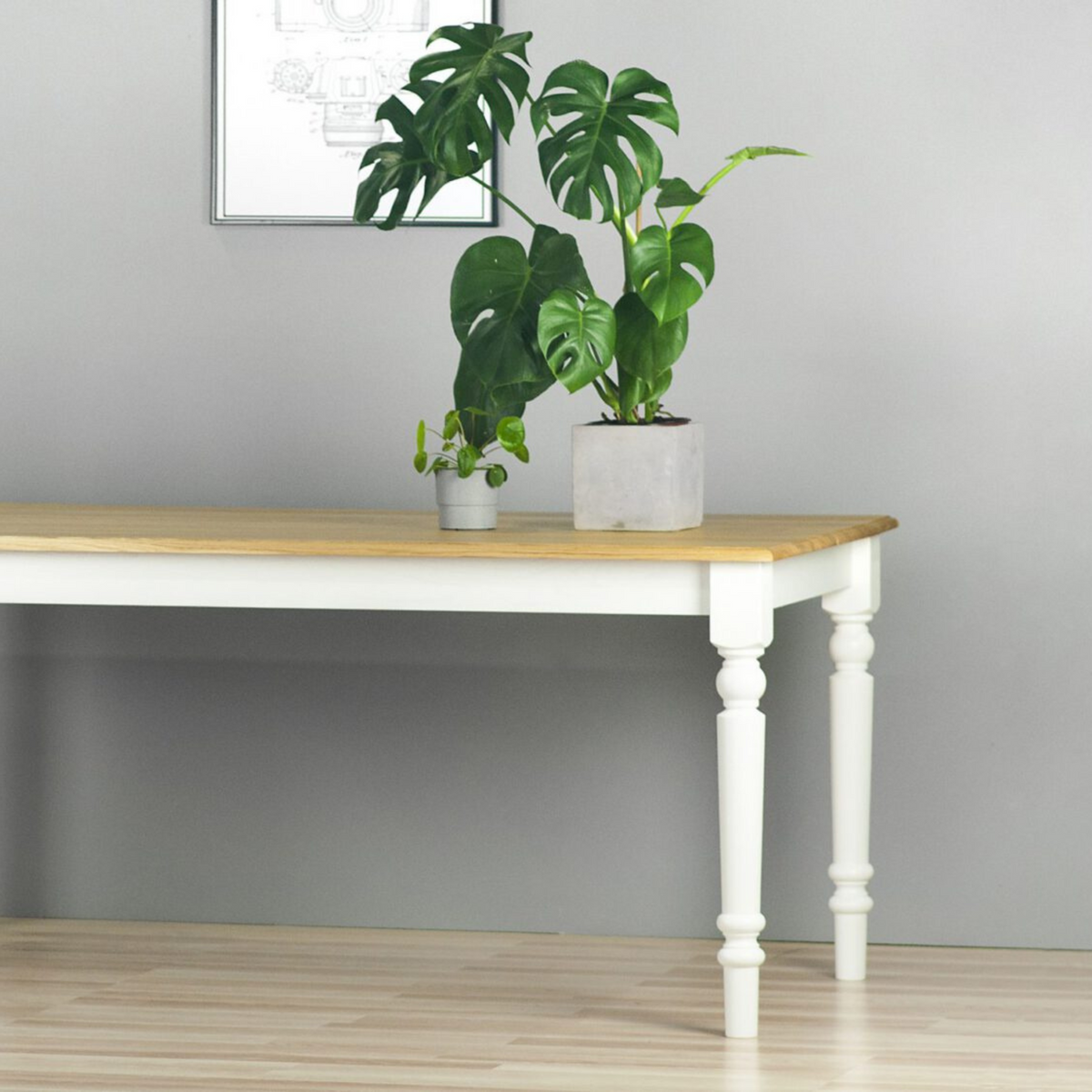 Titlis Table in Solid Oak